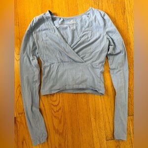 Light Blue Hollister Co Baby Tee